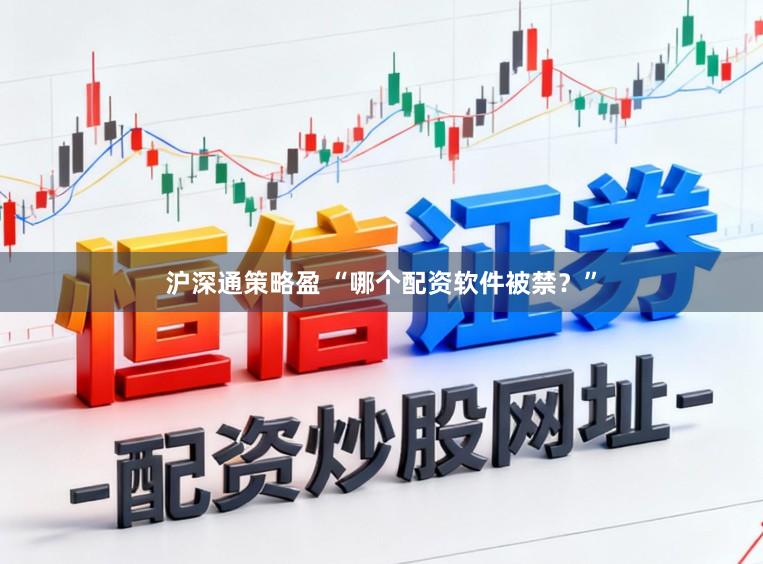 沪深通策略盈 “哪个配资软件被禁？”